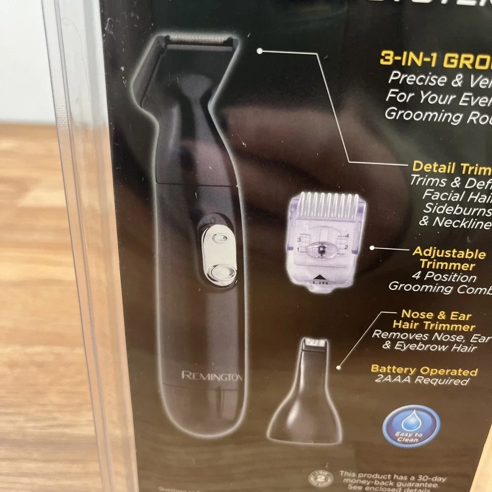 Remington Precision Grooming‎ System Battery Operated Adjustable Trimmer NEW